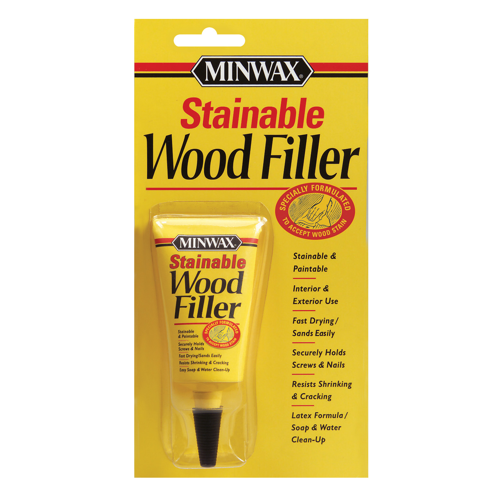 MINWAX ხის შემავსებელი (ხის შპაკლი) – 29მლ — ლაქები, ზეთები და წებოები
